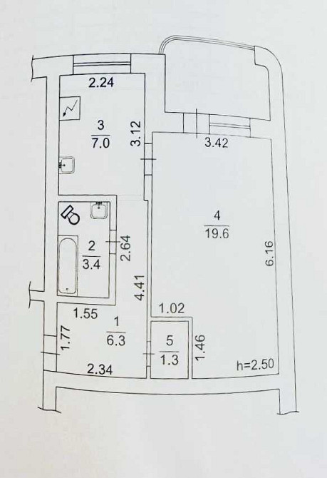 долгосрочная аренда 1-к квартира Киев, Днепровский, 8000 грн./мес. Київ - зображення 10