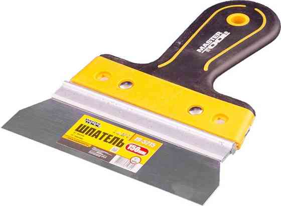 Шпатель MASTERTOOL AL-PROFI 150х35 мм TPR ручка 19-5215 Харків
