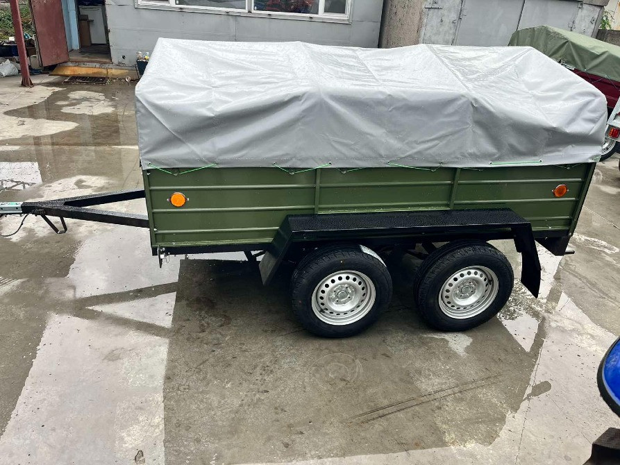 Новий причіп двовісний 250х150х50 від виробника "Дніпро" Пирятин - зображення 1