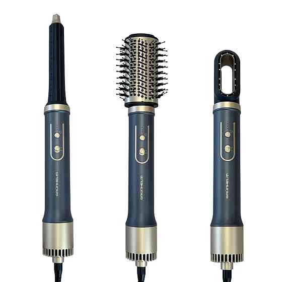 Фен-щетка Grunhelm GHD-835 1200 Вт черный Киев