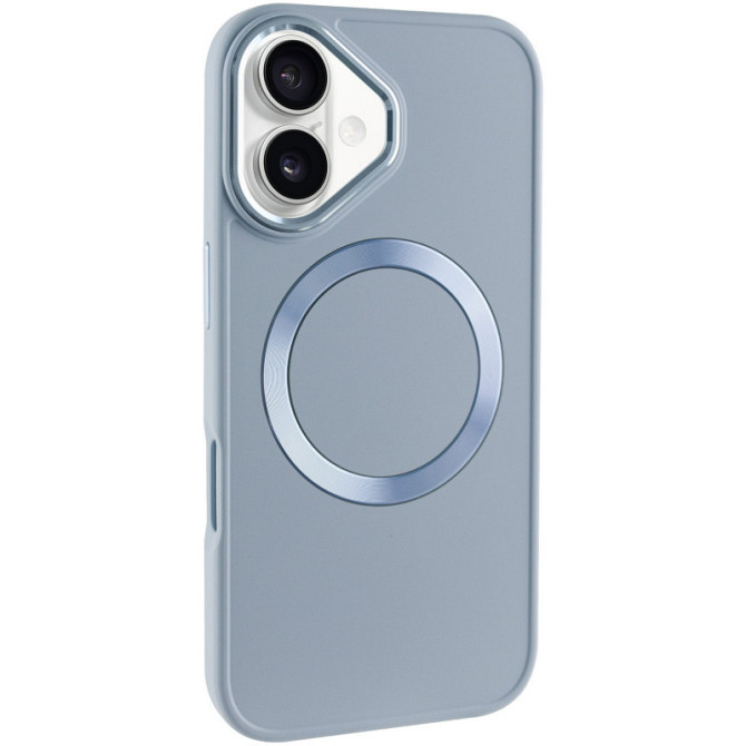 TPU чехол Bonbon Metal Style with MagSafe для Apple iPhone 16 (6.1") Херсон - зображення 6