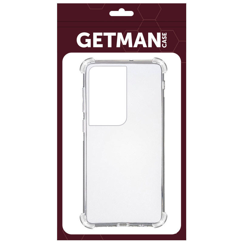 TPU чехол GETMAN Ease logo усиленные углы для Samsung Galaxy S21 Ultra Херсон - зображення 2