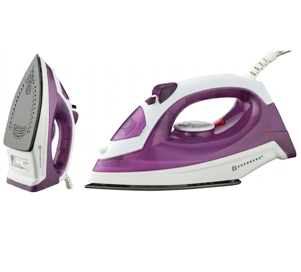 Утюг Edenberg EB-66591 2200 Вт фиолетовый Київ - зображення 1