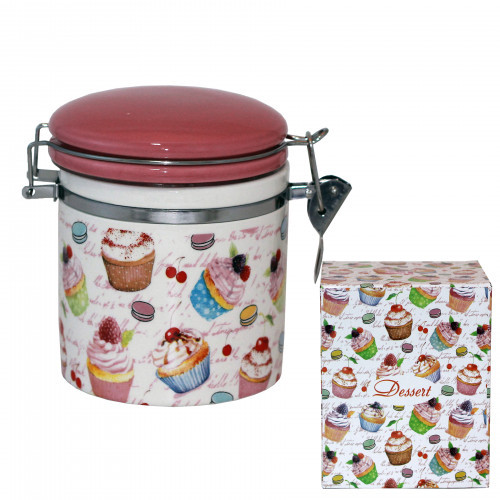 Банка керамічна SNT Десерт 630-9 500 мл Київ - зображення 1