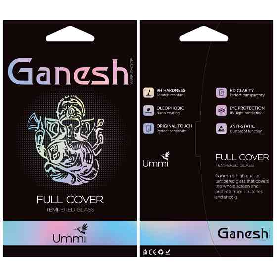 Защитное стекло Ganesh (Full Cover) для Samsung Galaxy S25 Ultra Херсон