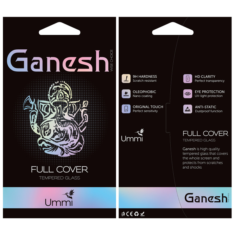 Защитное стекло Ganesh (Full Cover) для Samsung Galaxy S25 Ultra Херсон - изображение 3