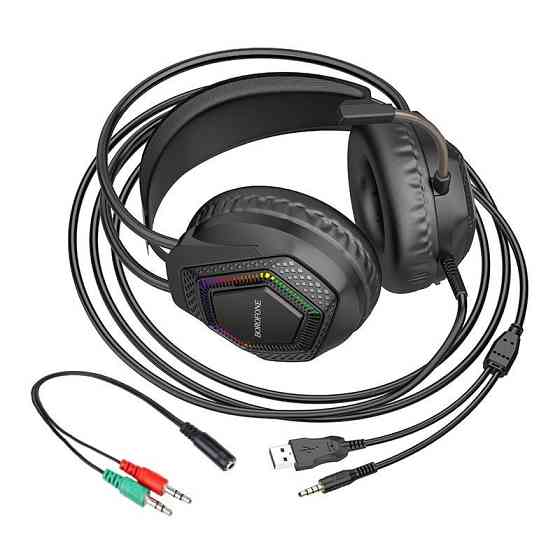Накладные наушники Borofone BO105 Thunder 3.5mm+USB Херсон
