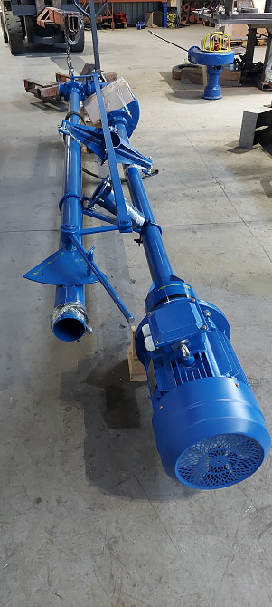 Насос-мішалка для викачки сухого залишку граніту в Біг Бег при обробці камню Біла Церква - зображення 6