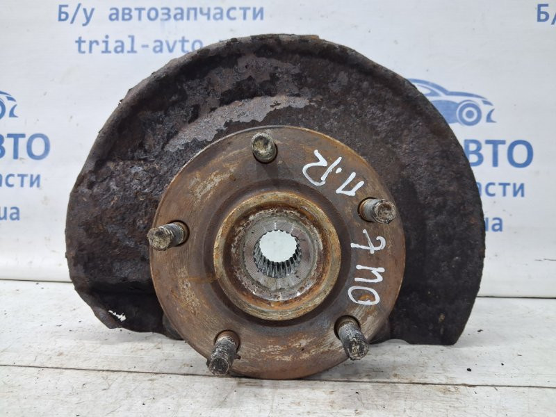 Кулак поворотный правый со ступицей Mitsubishi Outlander CU 2.4 БЕНЗИН 4G69 2003 (б/у) Київ - зображення 5