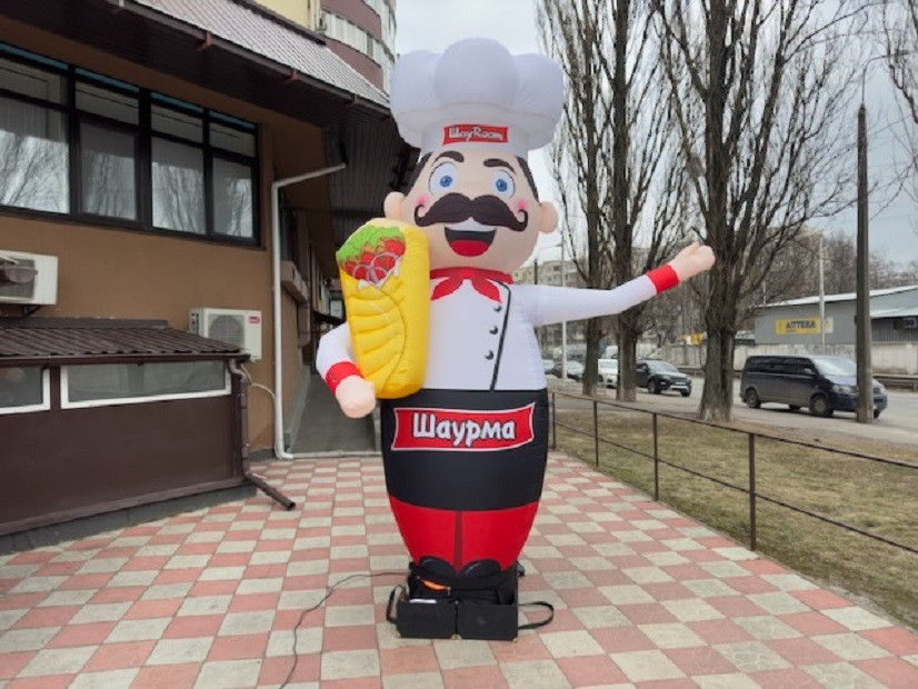 Надувная реклама Рукомах Київ - зображення 3