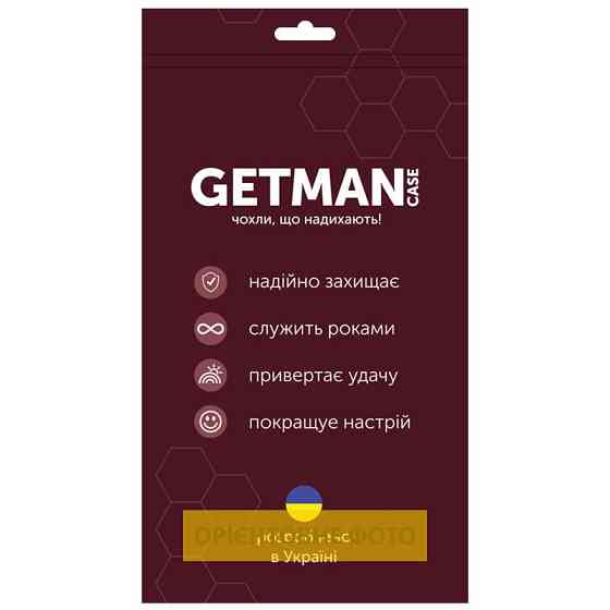 TPU чехол GETMAN Ease logo усиленные углы Full Camera для Motorola Edge 60 Pro Херсон