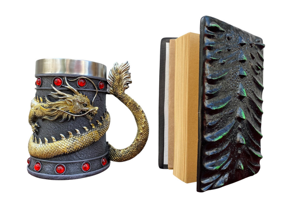 Подарочный набор Кружка 3 Танкард и Блокнот 3 «Око Лесного Дракона» Киев - изображение 4