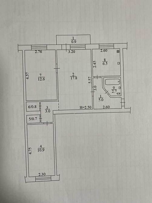 долгосрочная аренда 2-к квартира Киев, Голосеевский, 15500 грн./мес. Киев - изображение 1