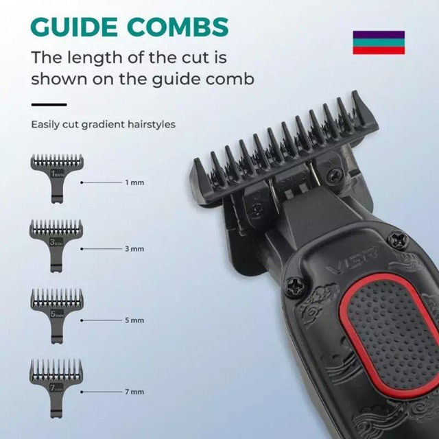 Триммер VGR V-254 RED красный Киев - изображение 3