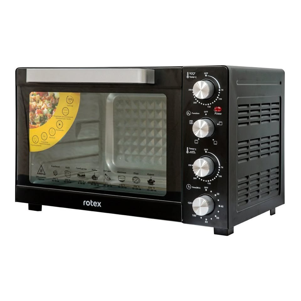 🔥 Електропіч 35 л Rotex ROT350-B | Гарантія: 12 міс. Хмельницкий - изображение 3