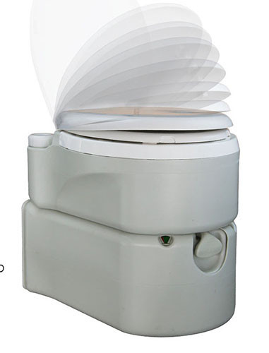 Биотуалет кассетный, поршневой смыв+водоснабжение Київ - зображення 1