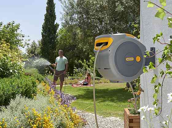 Катушка для шланга автоматическая HoZelock AutoReel 2403 30 м + 2 м с шлангом Київ