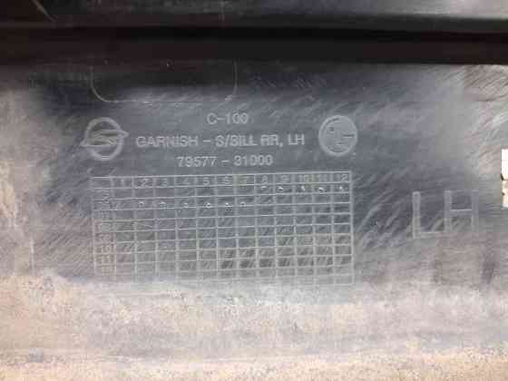 Накладка порога внешняя левая SsangYong Actyon 2005-2010 7957631000ABT (Арт. 75277) Киев