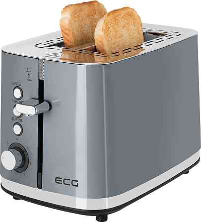 Тостер ECG ST 2766 Vintage Scuro 925 Вт серый Киев