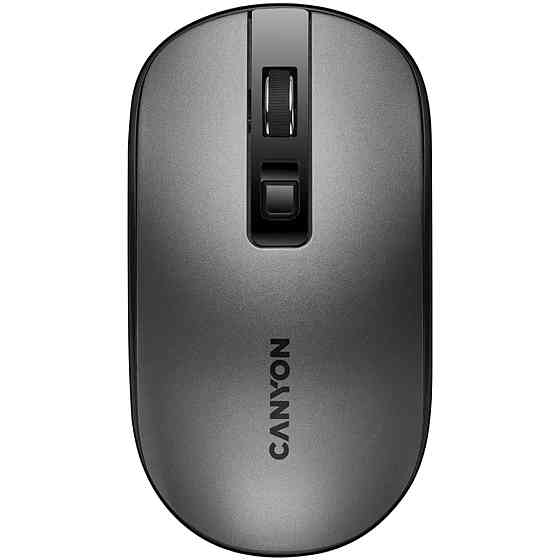 Мышь компьютерная безпроводная Canyon Wireless Dark Grey CNS-CMSW18DG темно-серая Киев