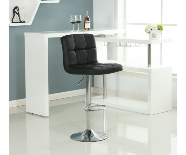 Стілець Даніель барний високий чорний Днепр - изображение 5