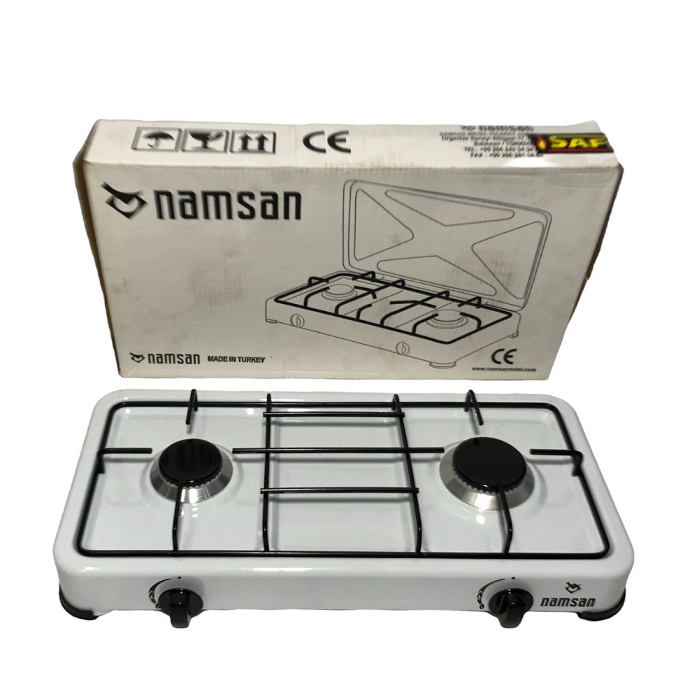 Плита газова настільна Namsan Туреччина, 2 конфорки Тернопіль - зображення 3