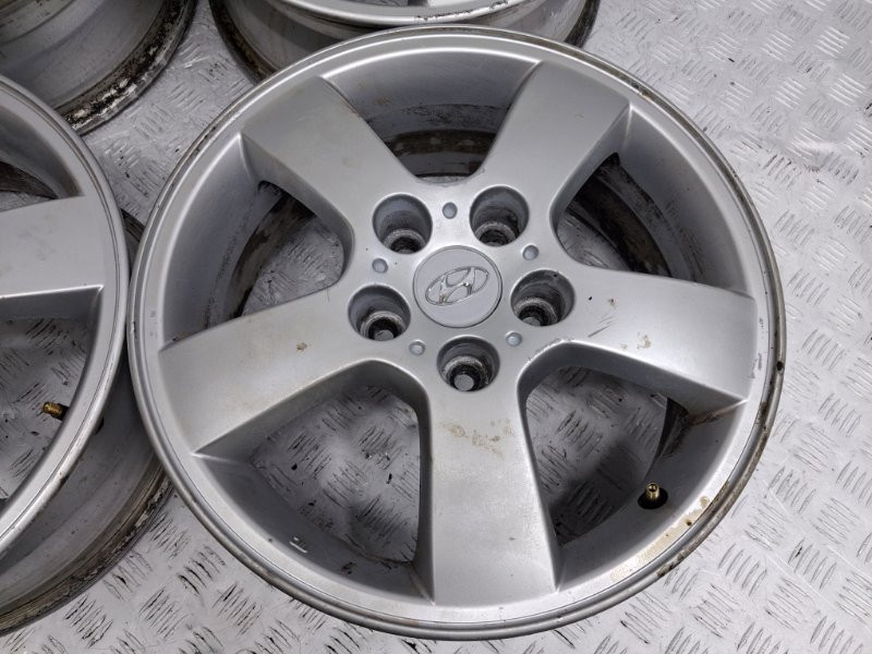 Диски титан комплект R16 Hyundai Tucson 2004-2009 529102E300 (Арт. 79303) Київ - зображення 5