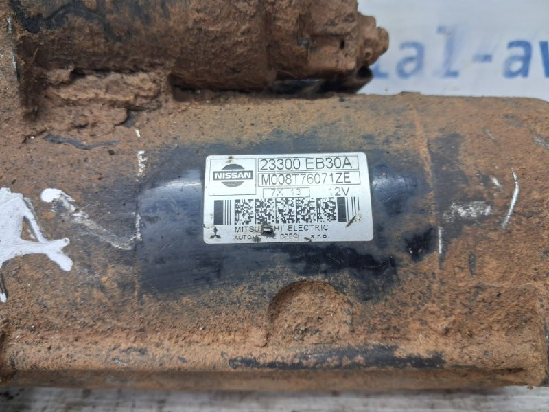 Стартер Nissan Navara D40 2.5 DIESEL YD25DDTI 2004 (б/у) Київ - зображення 5