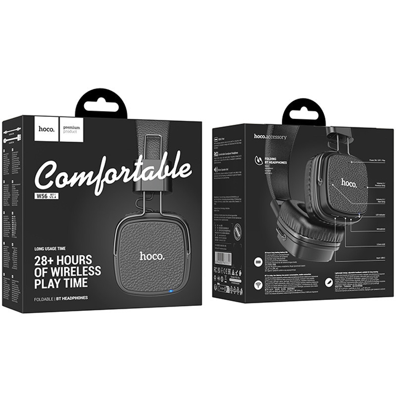 Накладные беспроводные наушники Hoco W56 Earl Херсон - изображение 6