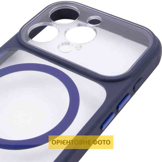 Чехол TPU+PC GETMAN Moon Clear with MagSafe для Apple iPhone 14 Pro (6.1") Херсон