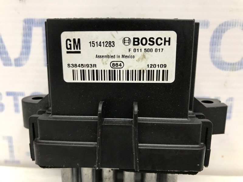 Резистор печки Chevrolet Cruze J300 1.8 2009 (б/у) Київ - зображення 4