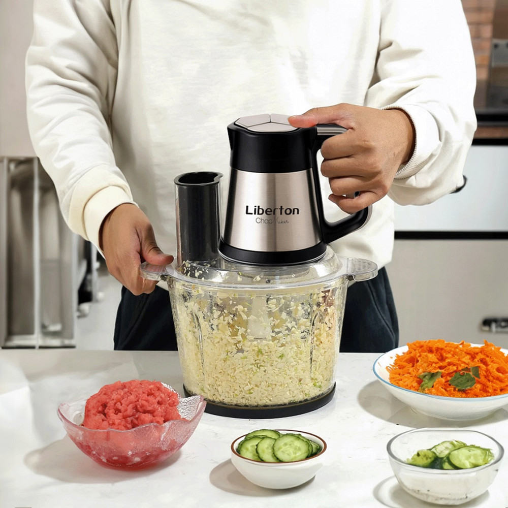 Измельчитель Liberton LEG-1503 600 Вт серебристый Київ - зображення 2