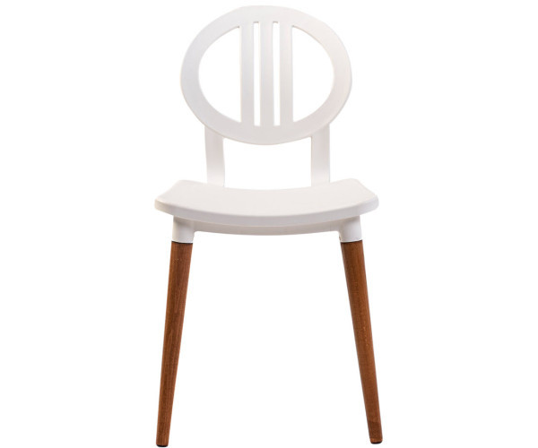 Стілець Турин пластиковий білий Днепр - изображение 3