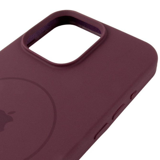 Чехол Silicone Case Full Protective (AA) V2 with MagSafe для Apple iPhone 15 Pro Max (6.7") Херсон - зображення 4