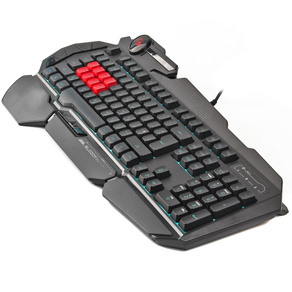 Клавиатура компьютерная проводная Bloody B318 LK Black черная Київ - зображення 3