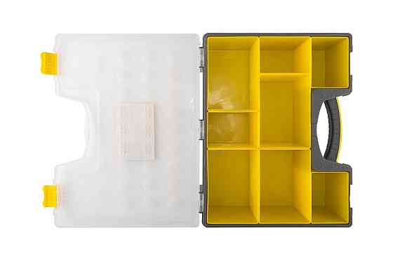 Органайзер MASTERTOOL с ручкой 16.5" 420х335х115 мм 8 секций 79-2116 Харків