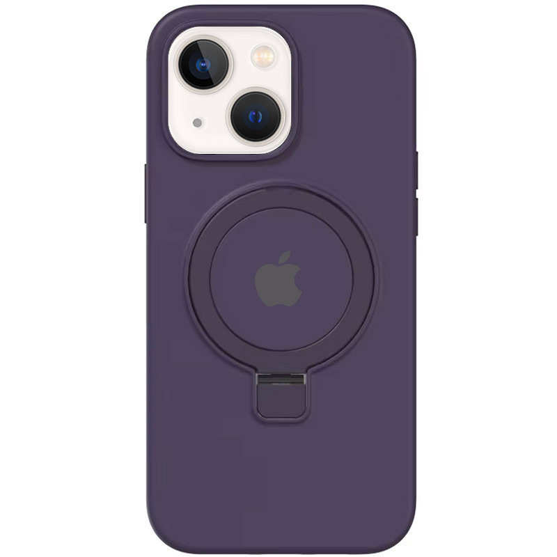 Чехол Silicone Case Full Protective with Ring для Apple iPhone 13 / 14 (6.1") Херсон - зображення 1