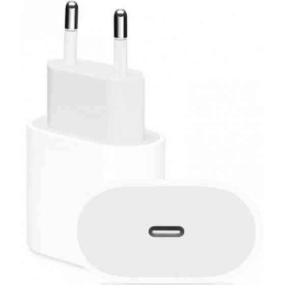 Мережевий зарядний пристрій Apple Power Adapter 20W USB-C White (MHJE3ZM/A) Харків