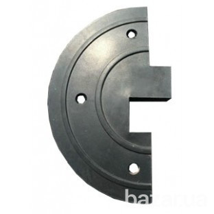 Лежачий полицейский полимерпесчаный (окончания черный) Київ - зображення 1