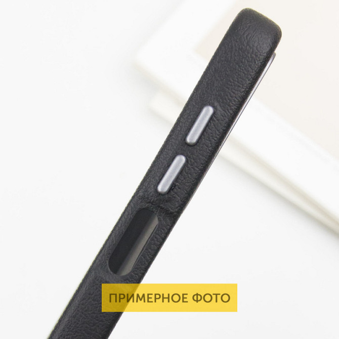 Кожаный чехол Leather Case Metal Buttons для Xiaomi Redmi 13C / Poco C65 Херсон - изображение 5