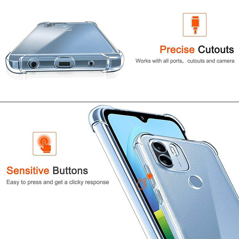 TPU чехол GETMAN Ease logo усиленные углы Full Camera для Xiaomi Redmi A1+ / Poco C50 / A2+ Херсон - зображення 3