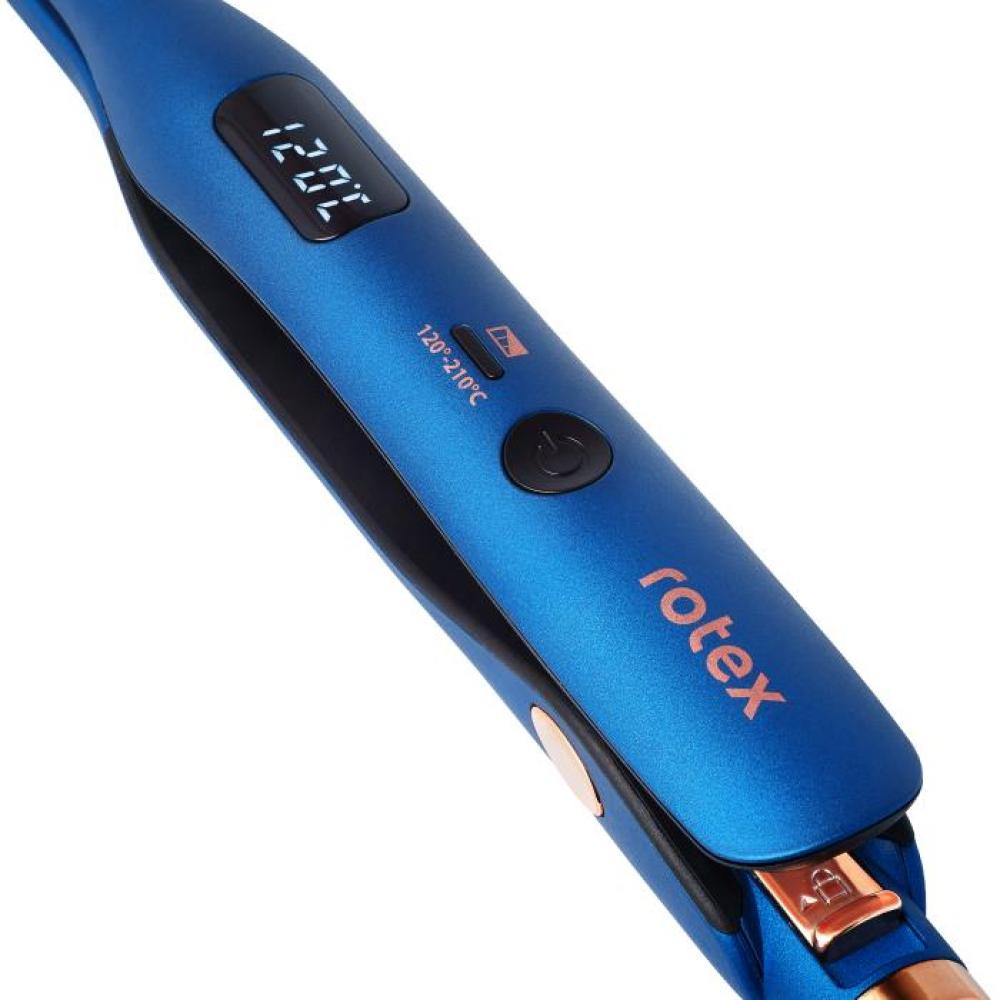 Выпрямитель волос Rotex BasalPro RHС315-T 35 Вт синий Київ - зображення 4