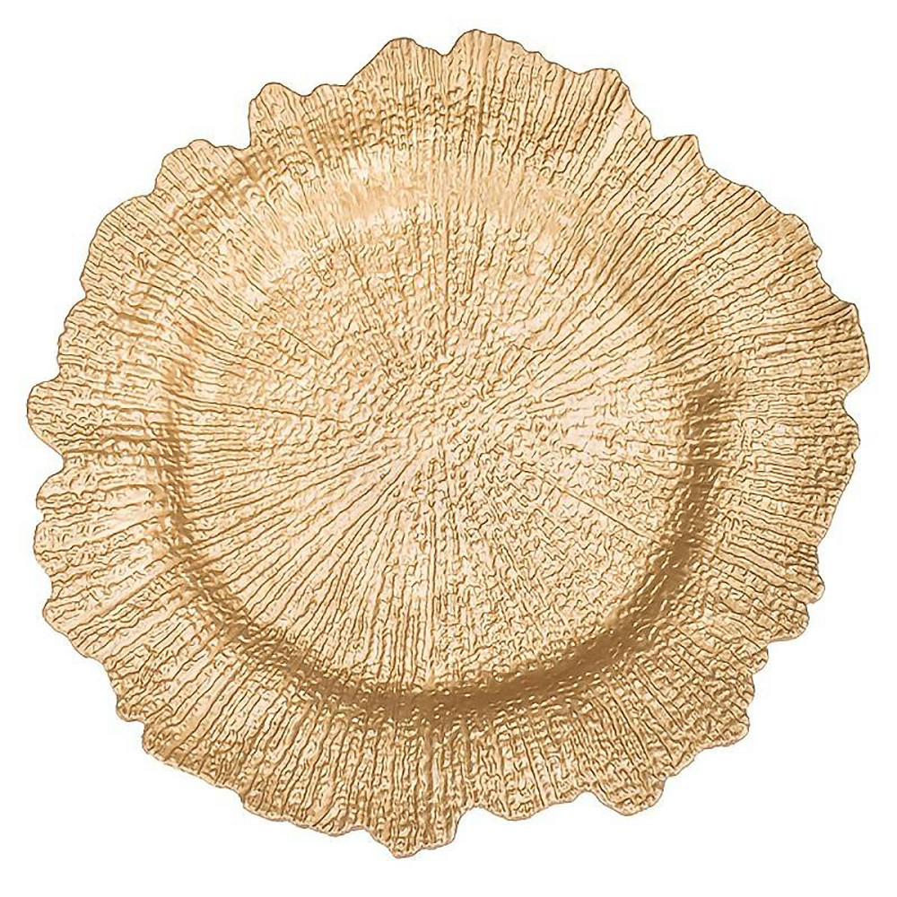 Подтарельник для сервировки Ø33см Leeseph золото 2 шт. Одеса - зображення 9