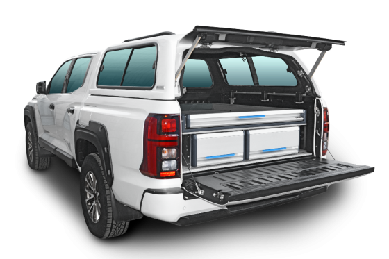 Обладнання для пікапів Mitsubishi L200 — SORTIMO Jumbo-Unit | MAISON Київ