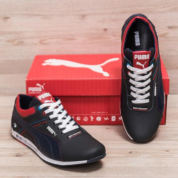 Мужские кожаные кроссовки  Pm BMW MotorSport Киев - изображение 10
