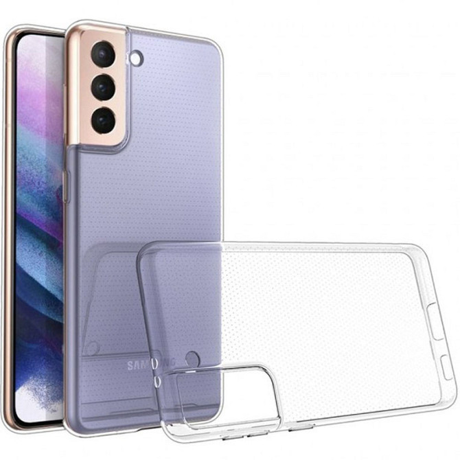 TPU чехол Epic Transparent 1,5mm для Samsung Galaxy S21+ Херсон - зображення 5