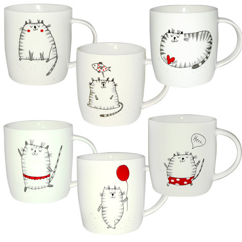 Кружка SNT Cat story 4160-29 360 мл Киев - изображение 1