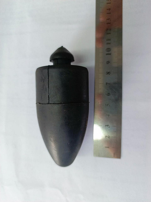 Відбійник ресори подовжений на легковий причіп конус Баришівка - зображення 1