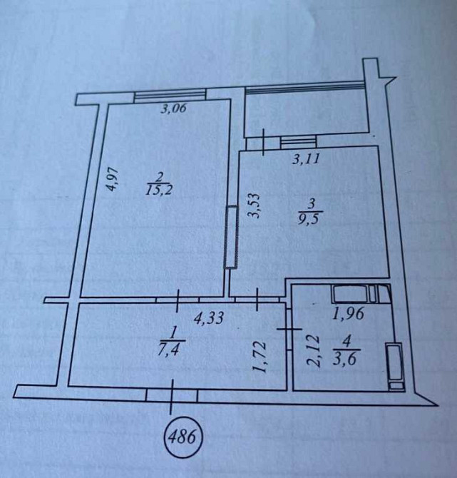 долгосрочная аренда 1-к квартира Киев, Дарницкий, 430 $/мес. Киев - изображение 11