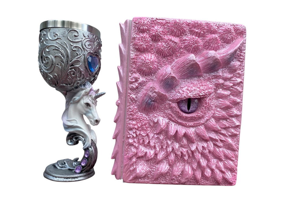 Подарочный набор Бокал 3 Единорог и Блокнот 3 «Дракон Единорога» Київ - зображення 1